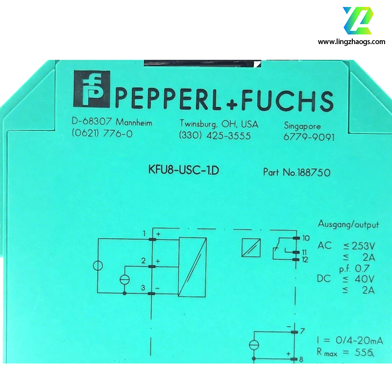PEPPERL+FUCHS KFU8-USC-1.D 安全栅