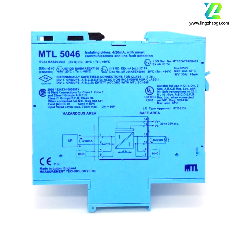 MTL  MTL5046 隔离驱动器