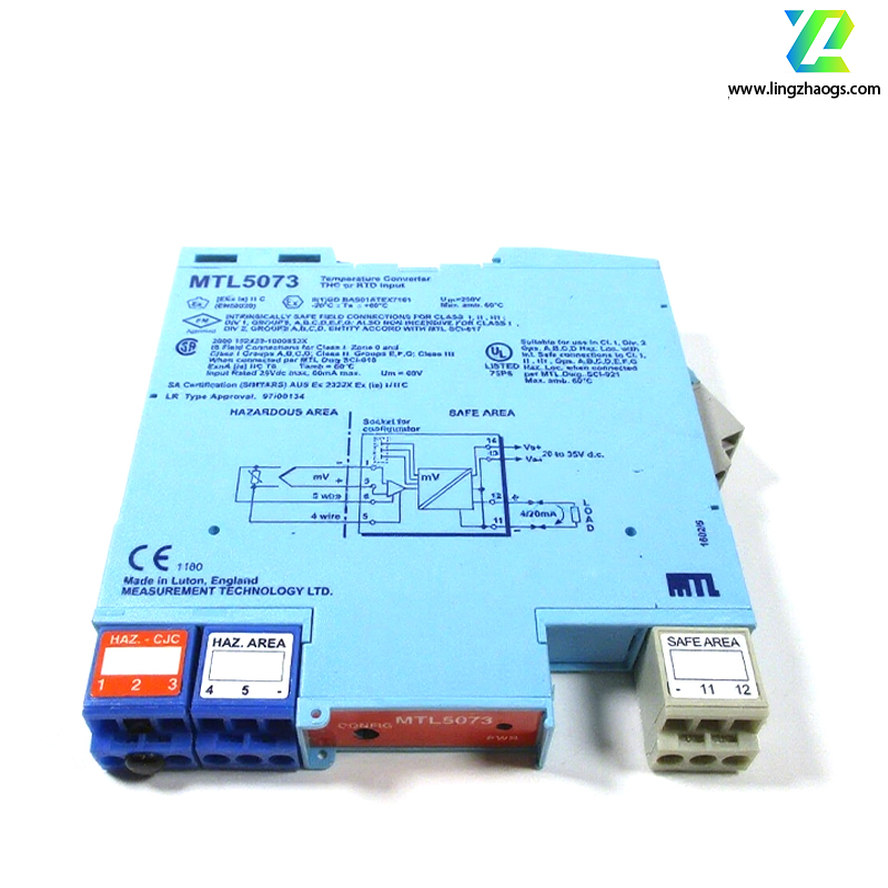 MTL  MTL5073 Temperature Transmitter Isolation Safety Barrier