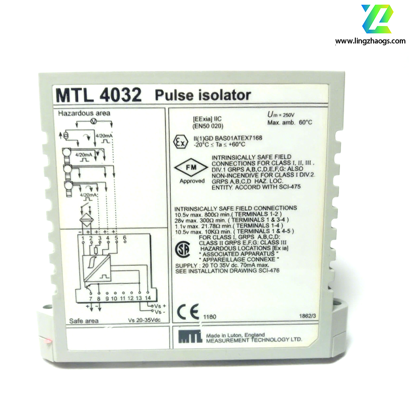 MTL  MTL4032 脉冲量输入安全栅