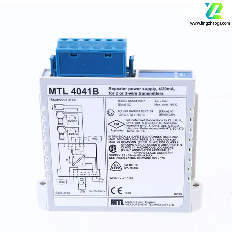 MTL  MTL4041B 拟量输入安全栅