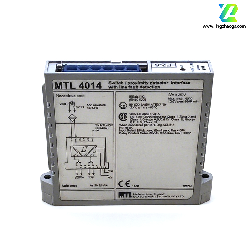 MTL  MTL4014 开关 / 接近探测器接口模块