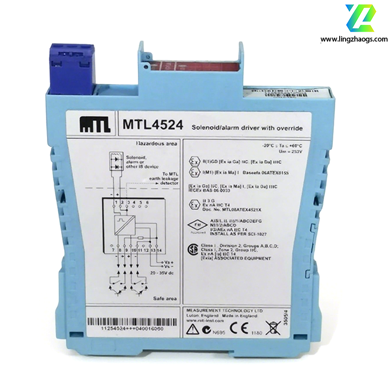 MTL  MTL4524 电磁阀驱动器