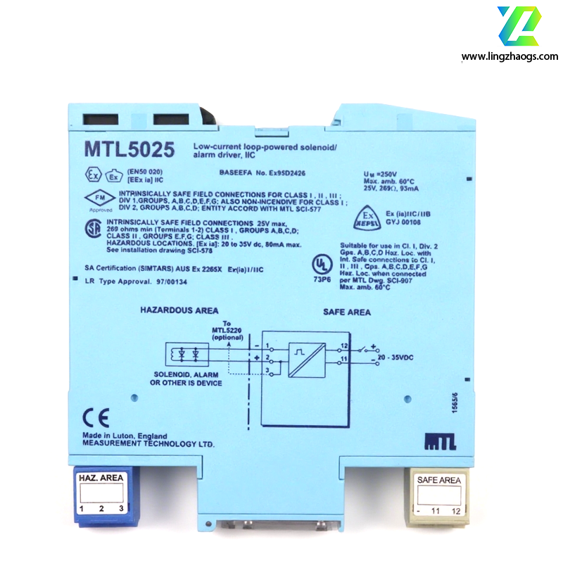 MTL  MTL5025  Solenoid Valve /