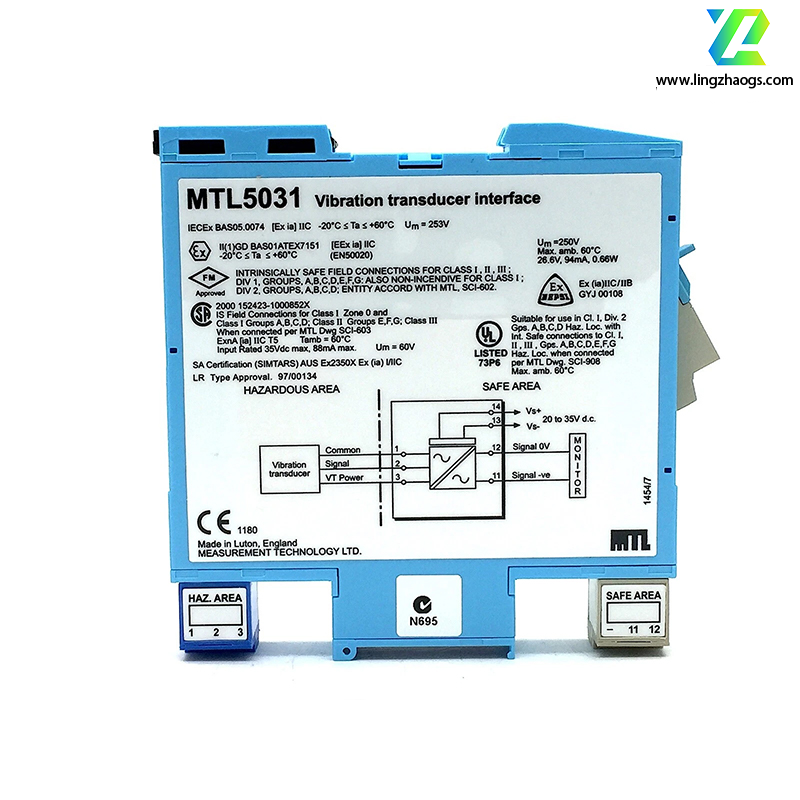 MTL  MTL5031 隔离式安全栅