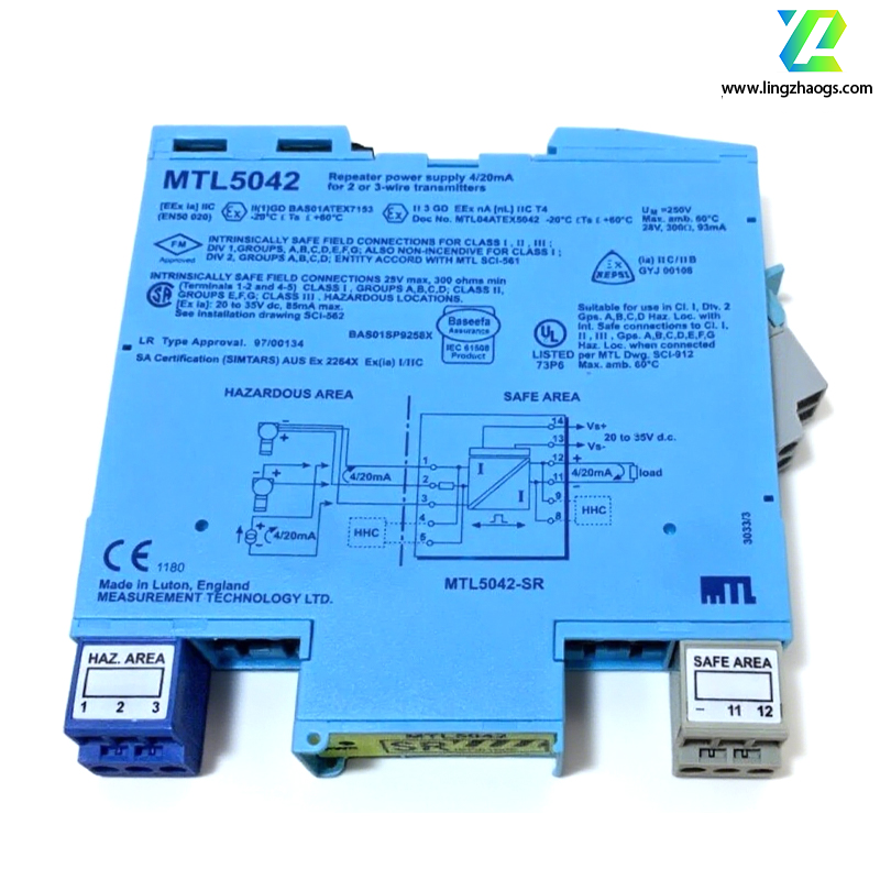 MTL  MTL5042 电流隔离器