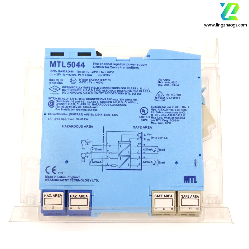MTL  MTL5044  Dual-Channel Rel