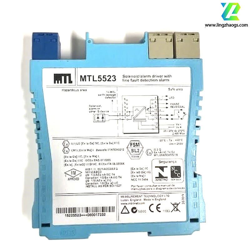 MTL  MTL5523 电磁阀 / 报警器驱动隔离器
