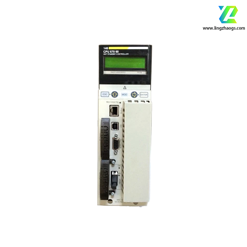 Schneider 140CPU67060 High-Performance Central Processing Unit (CPU) Module 