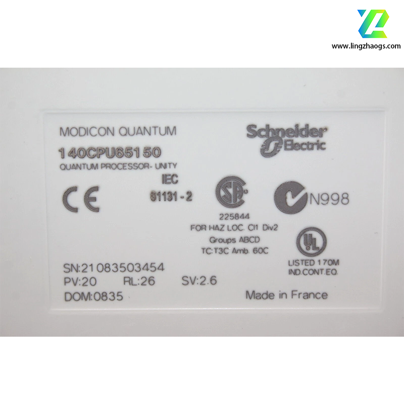  Schneider 140CPU651510 High-Performance Processor Module 