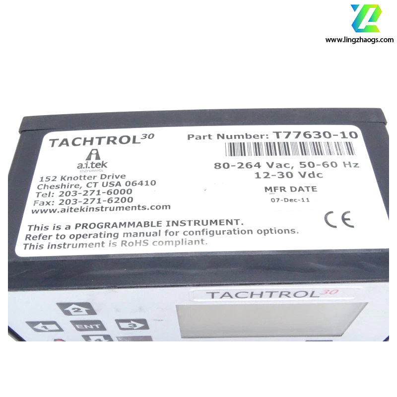 AI-TEK T77630-10 Advanced Industrial Tachometer