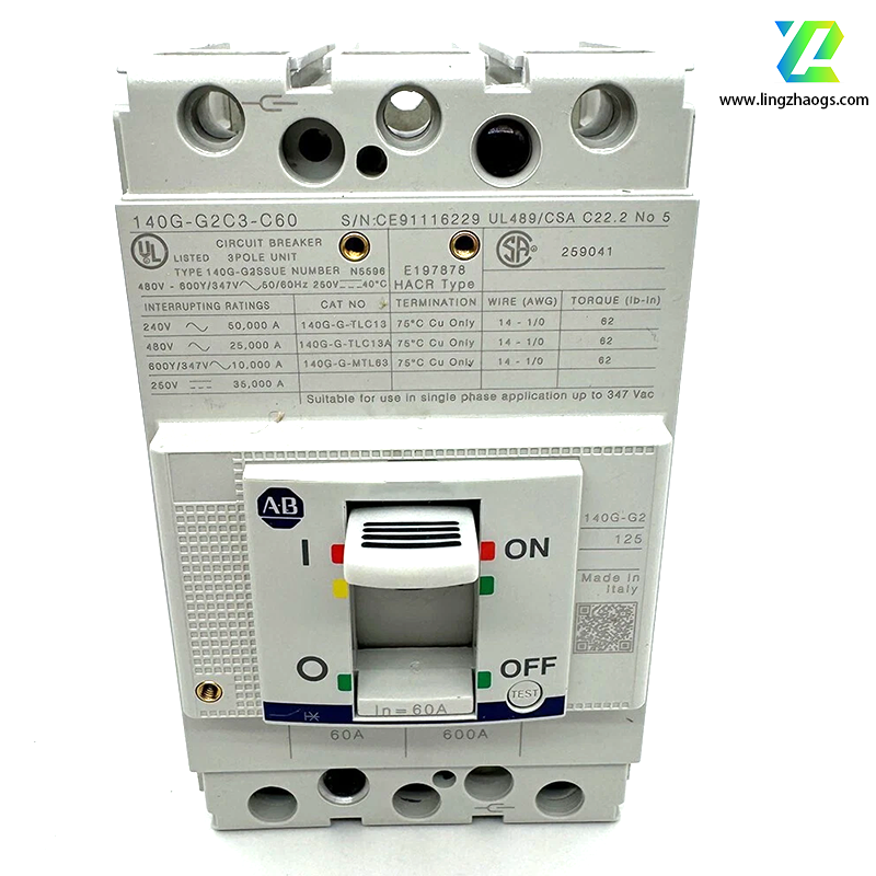 AB 140GG2C3C60 Molded Case Circuit Breaker