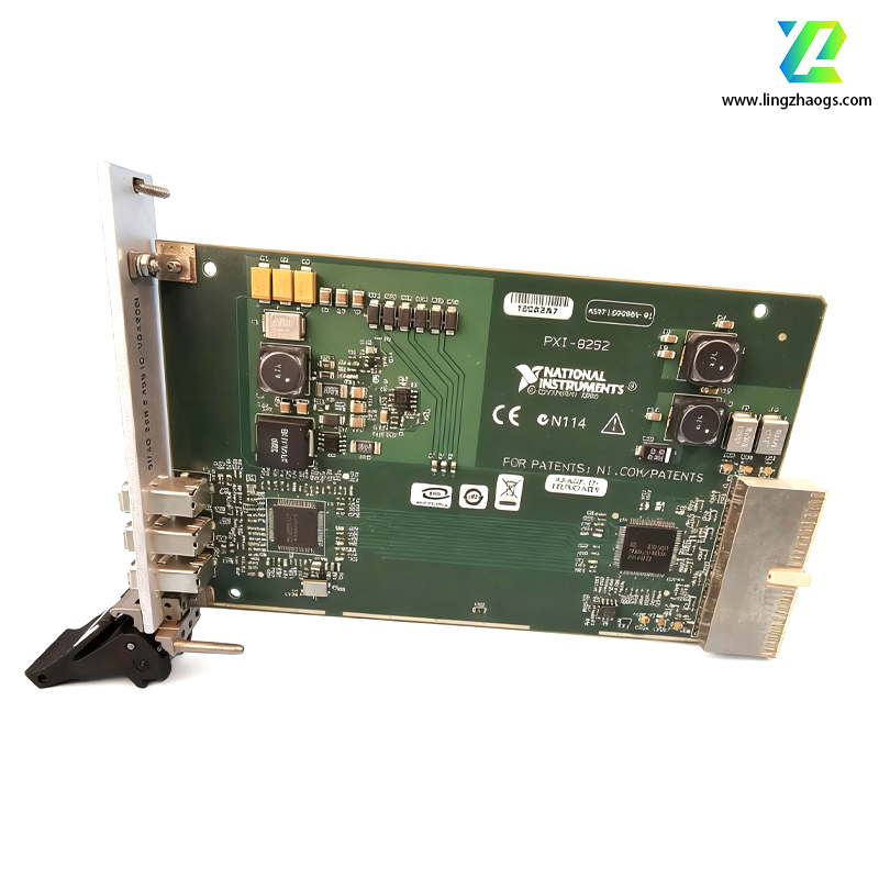 NI PXI-8252  High-performance 8-port Gigabit Ethernet Interface Module