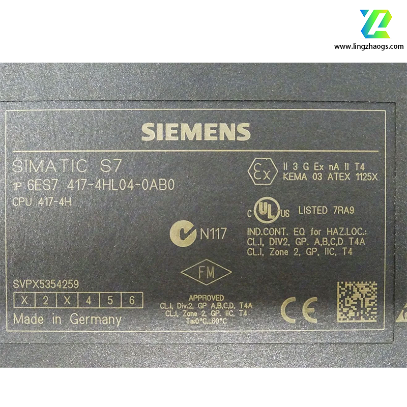 Siemens 6ES7417-4HL04-0AB0 Central Processing Unit (CPU)