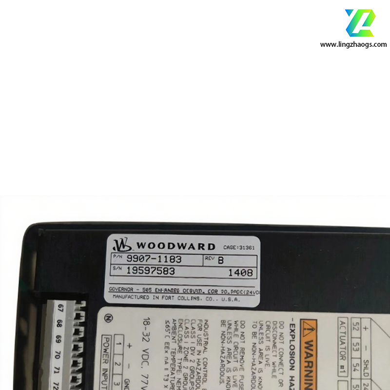 Woodward 9907-1183 505E XT Digital Governor Controller