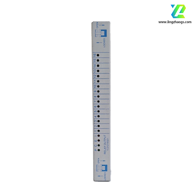 Westinghouse 1C31219G01 16-Channel Relay Output Module