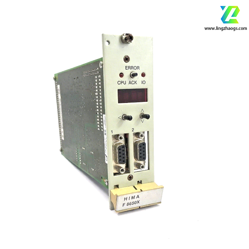 HIMA F8650X High-reliability Central Processing Module