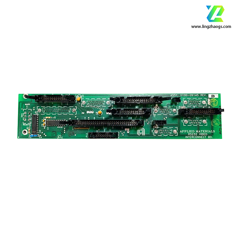 AMAT 0100-09145 RS232 Video Interconnect PCB Assembly