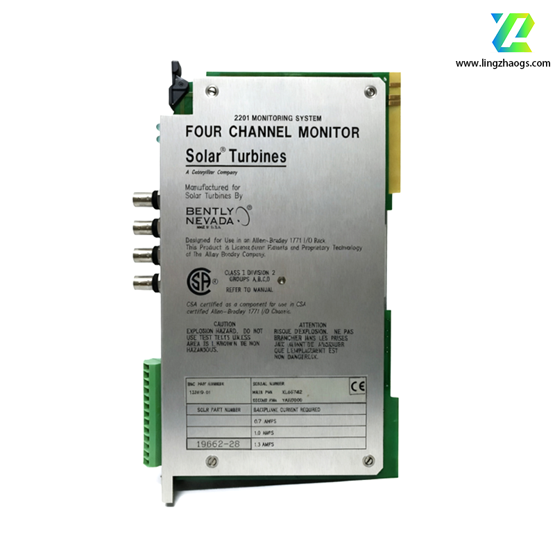  Bently 132419-01 Four-channel Vibration Monitor