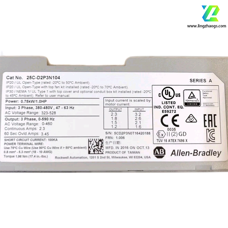 AB 25C-D2P3N104 Adjustable Frequency AC 