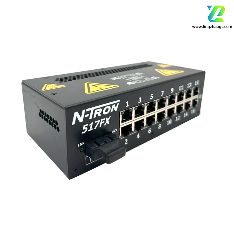 Red Lion 517FX-SC Unmanaged Industrial Ethernet Switch
