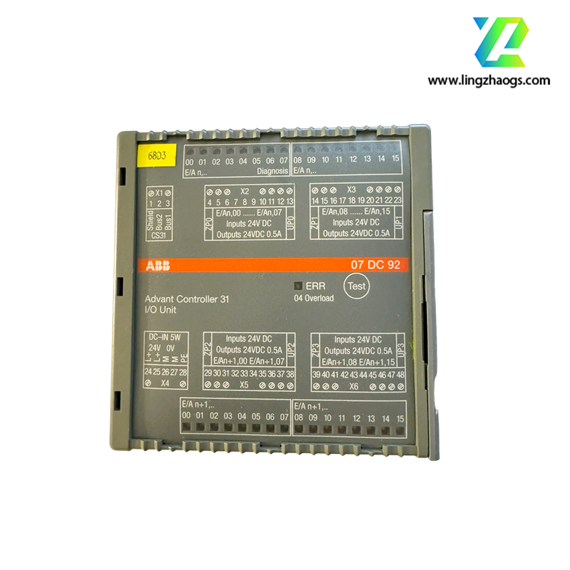 ABB 07DC92 GJR5252200R0101 Dig