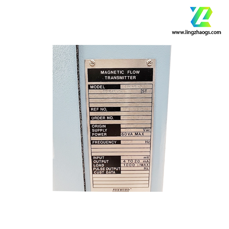 Foxboro 896-PB-B-CS-E FN-A Magnetic Flow Transmitter